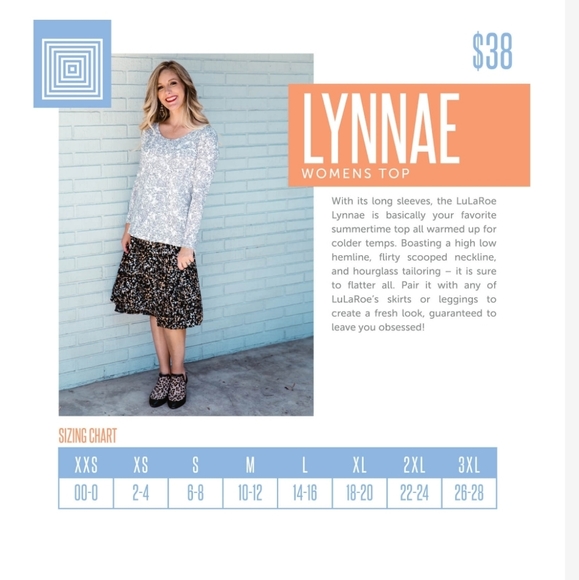 LuLaRoe dusty rose Lynnae shirt - Picture 4 of 4